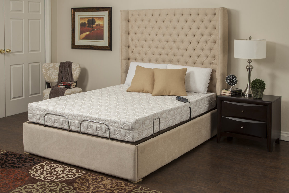 BlissfulNights Blossom Adjustable Bed Base & Reviews Wayfair